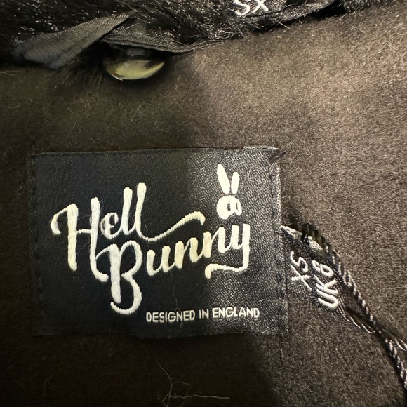 BNWT HELL BUNNY ROSA ROSSA COAT *GORGEOUS* - Picture 7 of 8